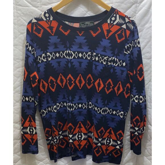 Lauren Ralph Lauren Tops - Lauren Ralph Lauren Casual Long Sleeve Pullover Shirt Womens Size 1X Multicolor